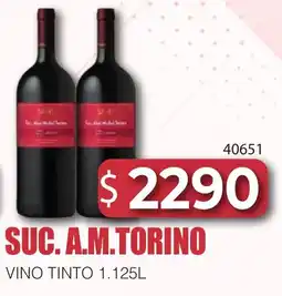 Masivos Suc. A.M. Torino vino tinto oferta