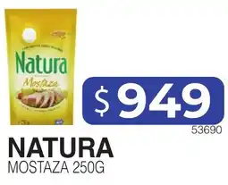 Masivos Natura mostaza oferta