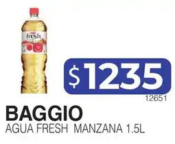 Masivos Baggio agua fresh manzana oferta