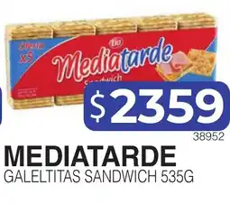 Masivos Lia mediatarde sandwich oferta