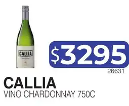 Masivos Callia vino chardonnay oferta