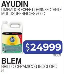 Masivos Ayudin limpiador expert desinfectante multisuperficies 500c oferta