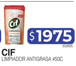 Masivos Cif limpiador antigrasa 450c oferta