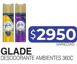 Masivos Glade desodorante ambientes 360c oferta