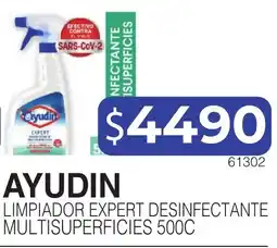 Masivos Ayudin limpiador expert desinfectante multisuperficies oferta