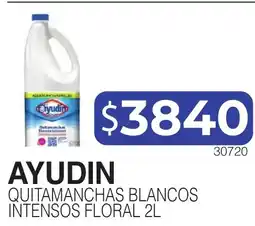 Masivos Ayudin quitamanchas blancos intensos floral oferta