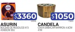 Masivos Asurin bolsas de residuos n°3 oferta