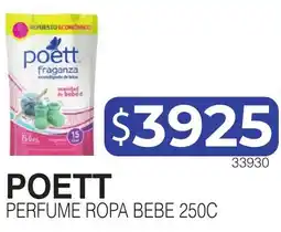 Masivos Poett perfume ropa bebe oferta