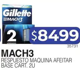 Masivos Gillette mach3 oferta
