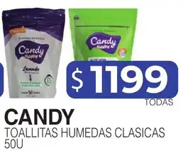 Masivos Candy toallitas humedas classicas oferta