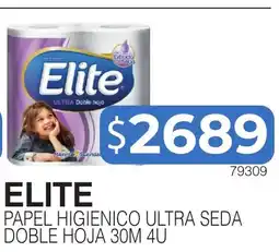 Masivos Elite papel higienico ultra seda doble hoja oferta
