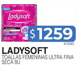 Masivos Ladysoft toallas femeninas ultra fina seca oferta