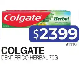 Masivos Colgate dentifrico herbal oferta