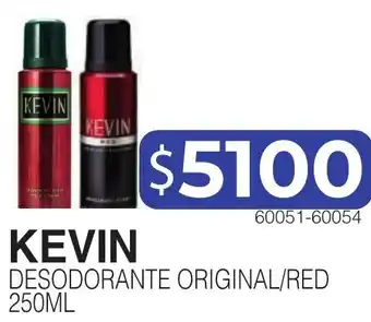 Masivos Kevin desodorante original/red oferta