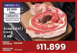 Makro Asado enf / cong x kg oferta