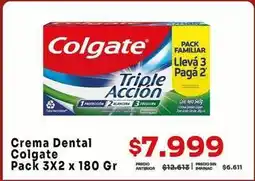 Makro Colgate - triple acción crema dental oferta