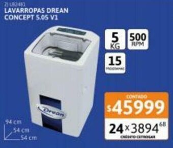 Cetrogar Lavarropas Drean Concept 5.05 V1 oferta