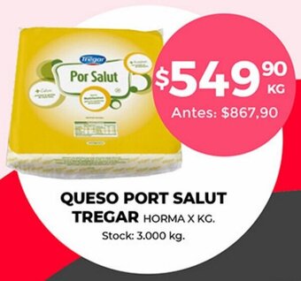 Queso Port Salut Tregar Horma x kg