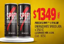 Supermercados Yaguar Speed unlimited oferta