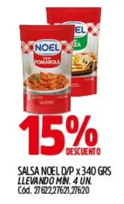 Supermercados Yaguar Noel salsa pomarola oferta