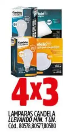 Supermercados Yaguar Candela lamparas oferta