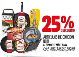 Supermercados Yaguar Ilko articulos de coccion oferta