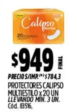 Supermercados Yaguar Calipso protectores multiestilo oferta