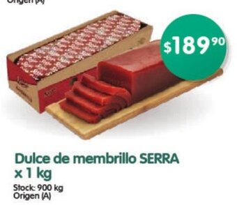 Supermercados Buenos Días Dulce de Membrillo Serra x 1 kg oferta