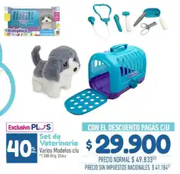 La Anonima Set de roleplace oferta