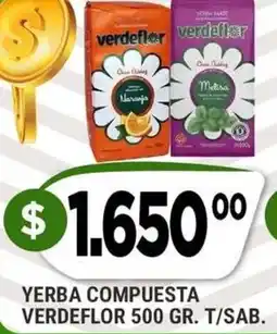 Supermercados Mayor Verdeflor yerba compuesta t/sab. oferta