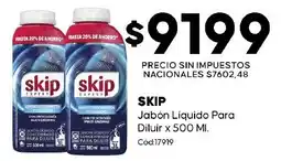 Diarco Skip jabón liquido para diluir oferta
