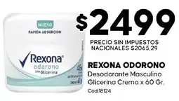 Diarco Rexona desodorante masculino oferta
