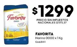 Diarco Favorita harina 0000 oferta