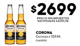 Diarco Corona cerveza oferta