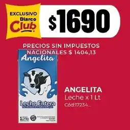 Diarco Angelita leche entera oferta