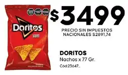 Diarco Doritos nachos oferta