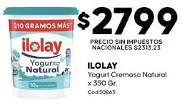 Diarco Iolay yogur cremoso natural oferta
