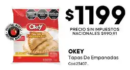 Diarco Okey tapas de empanadas oferta