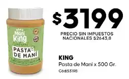 Diarco King pasta de maní oferta