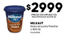 Diarco Milkaut dulce de leche familiar oferta