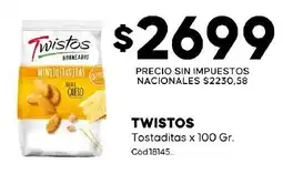 Diarco Twistos tostadas oferta