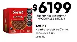 Diarco Swift hamburguesa de carne clásica oferta