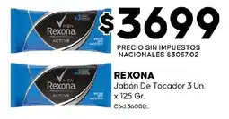 Diarco Rexona jabón de tocador oferta
