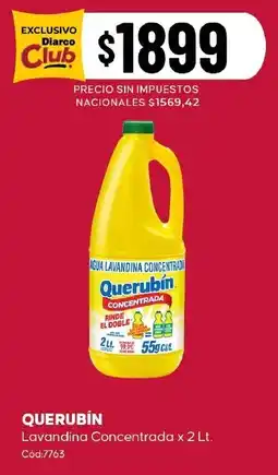 Diarco Querubín lavandina concentrada oferta