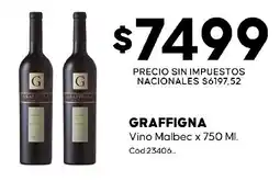 Diarco Graffigna vino malbec oferta