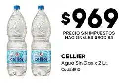 Diarco Cellier agua sin gas oferta