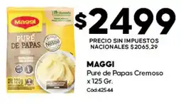 Diarco Maggi puré de papas cremoso oferta