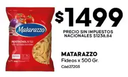 Diarco Matarazzo fideos oferta