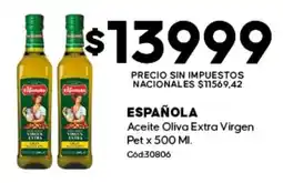 Diarco Espanola aceite oliva extra virgen oferta
