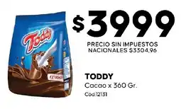 Diarco Toddy cacao oferta